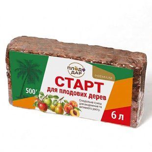 Субстрат СТАРТ для плодових дерев 500 г (вихід 6 л) &mdash; ґрунт-суміш для посадки та вкорінення саджанців SADU-00148 фото
