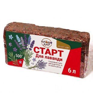 Субстрат СТАРТ для лаванди 500 г (вихід 6 л) &mdash; ґрунт-суміш для вкорінення та вирощування саджанців лаванди SADU-00164 фото